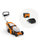 Cortacésped RMA 443 V, Con Batería AK 30 y cargador AL 101